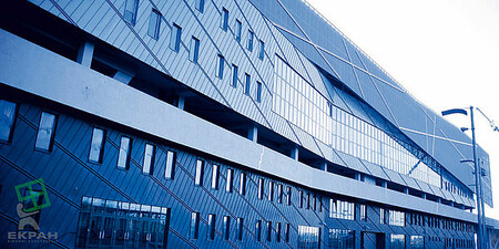 Объект компании ДП `Екран-ВК` - стадион Арена, г. Львов к Евро-2012