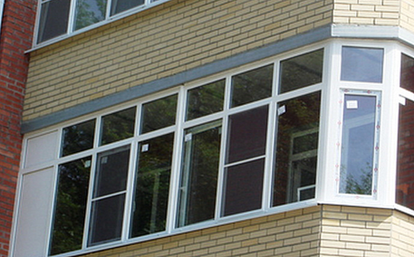 Рама балконная металлопластиковая - объекты компании экстрастрой фото 6762.