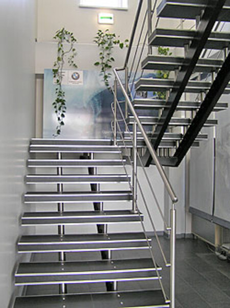 Поручні з нержавіючої сталі