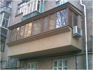Балкон з виносом. — Фабрика Вікон Балкон з виносом. — Фабрика Вікон