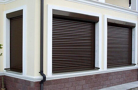 ЗАщитные Роллеты на окна и двери