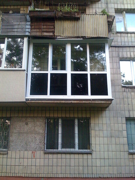 Балкон сплошной