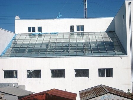 Стеклянная крыша