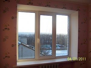 трехстворчатое окно &mdash; Hanus