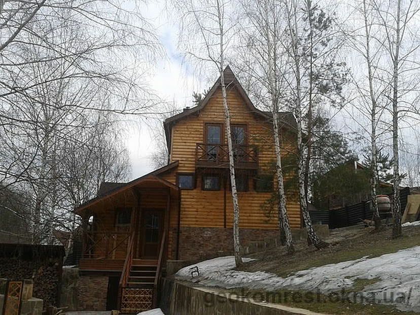 Остекление загородного дома, г. Киев Остекление загородного дома, г. Киев