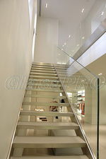 Стеклянное ограждение лестницы &mdash; ГлассПро