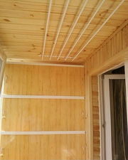 Обшивка балкона вагонкой. — Ysaeva Обшивка балкона вагонкой. — Ysaeva