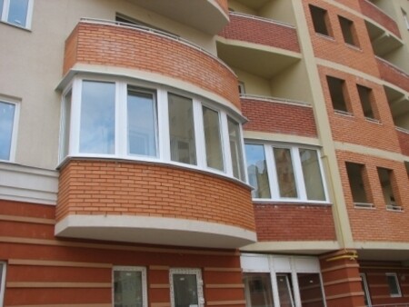 Остекление балкона, г.Черновцы, проспект Независимости.