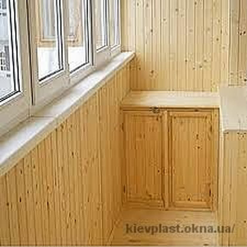 Обшивка балкона. Обшивка балкона.