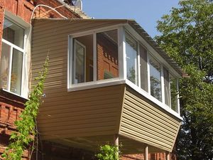 Балкон с расширением &mdash; Krystalt PSK