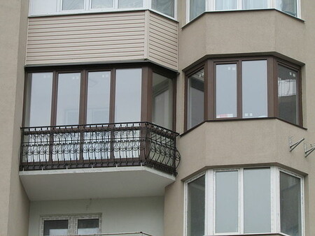 Лоджия в массе