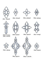 Фацетные элементы в Донецке толщиной стекла 4,5,6,8 мм. &mdash; 