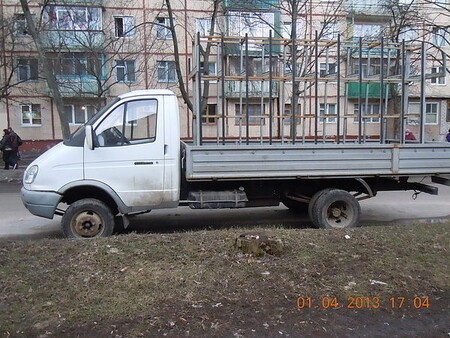 ГАЗель с пирамидой- 4метра