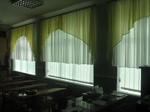 Вертикальные жалюзи в школе &mdash; Минаков