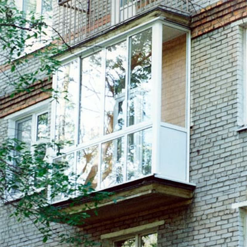 Металлопластиковый балкон - объекты компании мирокон фото 4591.
