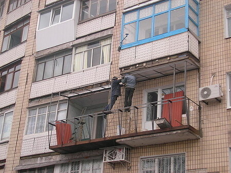 Балкон+ лоджия