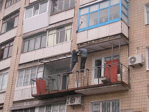 Балкон+ лоджия &mdash; 