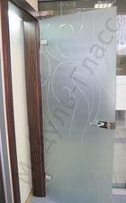 Скляні двері в шпонированной коробці &mdash; Модуль-Глас