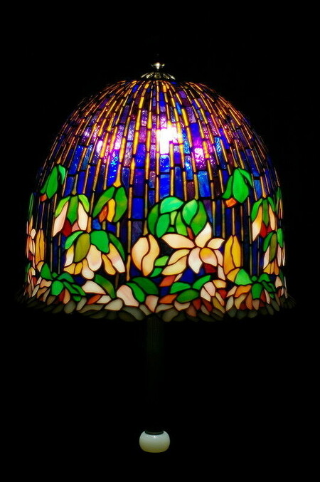 лампа Тиффани "Лотос"