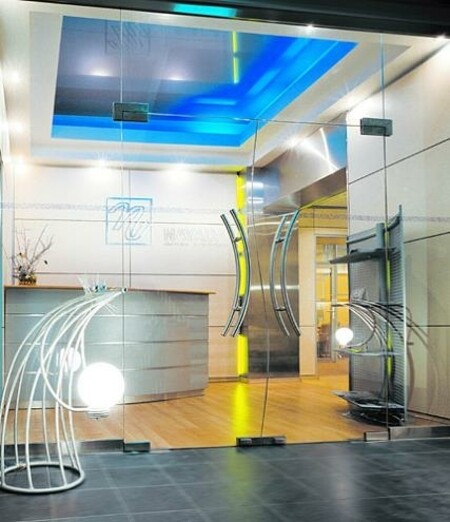 Стеклянная перегородка NAYADA-Crystal