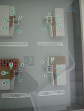 стенд с возможными узлами примыканий &mdash; Нормаизол