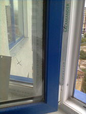 Профиль Salamander Streamline с синей ламинацией наружной. &mdash; НПС