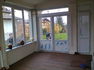 Остекление террассы в с. Вишенки, "Золоче". &mdash; НПС