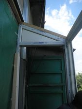 Остекление балкона + козырек &mdash; Окна Сеть