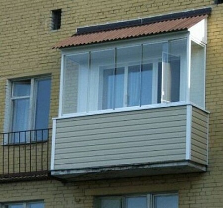 Балконы под ключ
