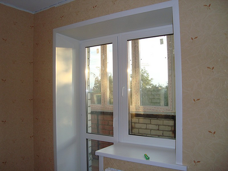 монтаж откосов