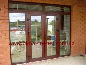 двери входные + шпросы под `золото` &mdash; Samko