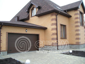 Ворота гаражные секционные бытовые &mdash; 