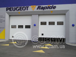 Ворота гаражные секционные промышленные —  Ворота гаражные секционные промышленные —