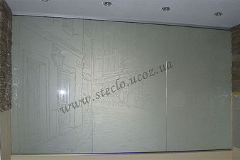 Стеклянная перегородка межкомнатная &mdash; StekloStroy