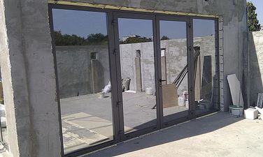 Монтаж дверного блока из алюминиевого —  Монтаж дверного блока из алюминиевого —