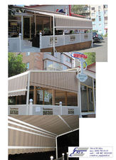 МАРКИЗА СОЛНЦЕЗАЩИТНАЯ ДЛЯ КАФЕ, ЛЕТНИХ ПЛОЩАДОК &mdash; 