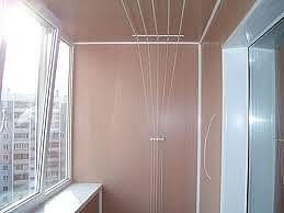 Обшивка балкона пластиковой вагонкой &mdash; 