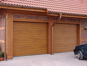 Ворота гаражні секційні Алютех —  Ворота гаражні секційні Алютех —