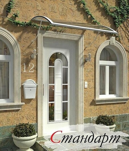 Козырьки для входных дверей ТМ Domex.