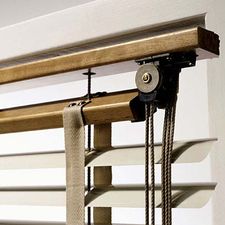 Жалюзі дерев'яні, бамбукові, натуральні 50 мм. карниз &mdash; Вдома