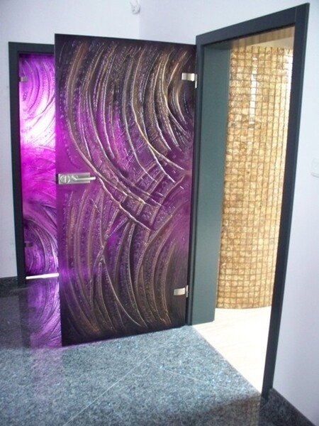 Міжкімнатні скляні двері від ТОВ Вілла