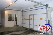 ворота секционные коричневые &mdash; VRK