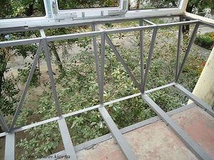 Вынос балкона по полу &mdash; Захаров