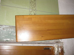 Подоконник деревянный &mdash; 