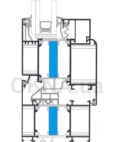 Профильная система Alumil M 11500 Alutherm Super Plus Alumil M 11500 Alutherm Super Plus