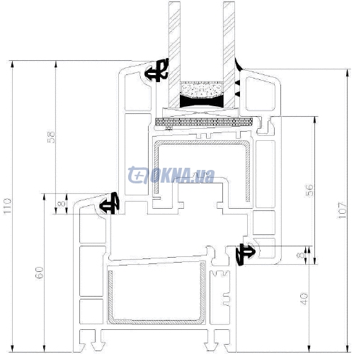 Профильная система OPEN TECK Standard OPEN TECK Standard