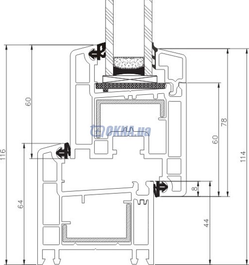 Профильная система OPEN TECK De-Lux 60 2009 OPEN TECK De-Lux 60 2009