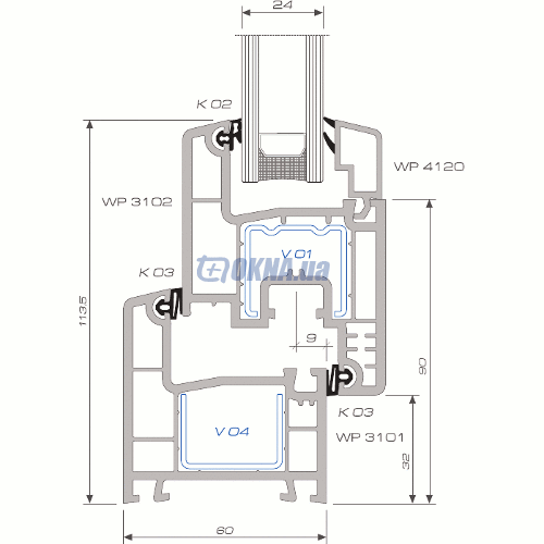 Профильная система Weiss Profil WP 3100 Weiss Profil WP 3100