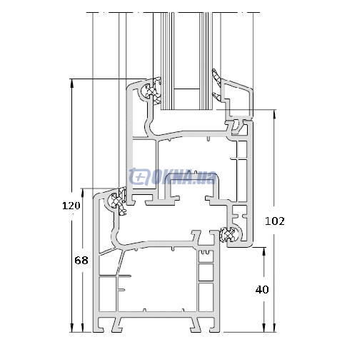 Профильная система Schuco International KG Schuco Corona AS 60 Schuco International KG Schuco Corona AS 60