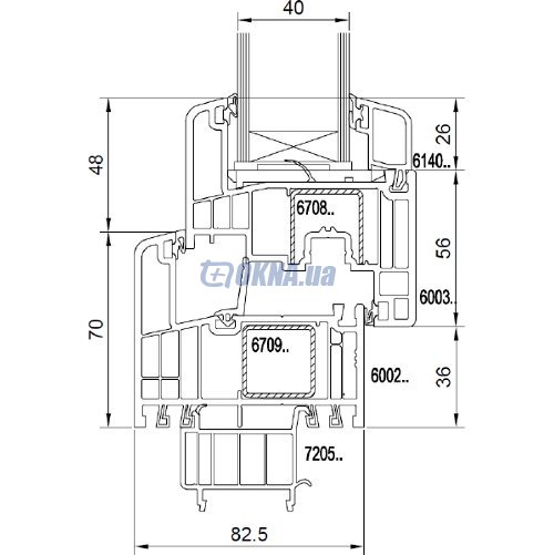 Профильная система GEALAN Fenster-Systeme GmbH GEALAN S 9000 GEALAN Fenster-Systeme GmbH GEALAN S 9000